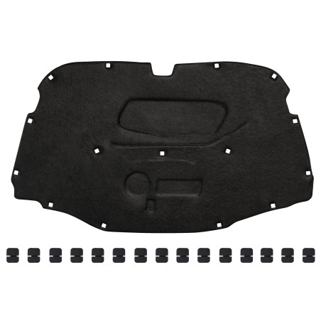 VOLKSWAGEN TOUAREG E 7L 2003-2010 PANNELLO FONOASSORBENTE COFANO 7L6863835B (Cod. AP-46532_A4x4)