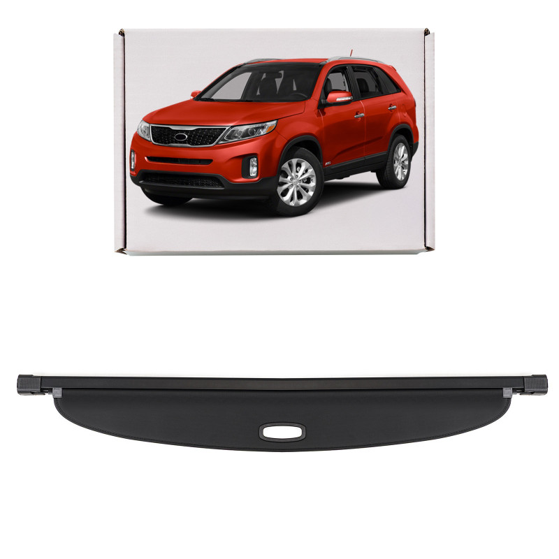 KIA SORENTO II XM 2009-2014 CAPPELLIERA COPRIBAGAGLI NERA (Cod. AP-46536_A4x4)