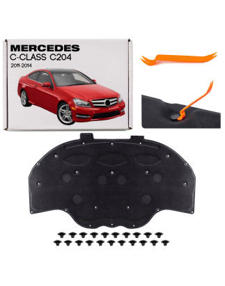 MERCEDES C-CLASS COUPE C204 2011-2014 PANNELLO FONOASSORBENTE COFANO A2046820626 (Cod. AP-51601_A4x4