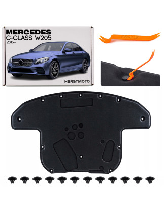 MERCEDES C-CLASS W205 2015+ PANNELLO FONOASSORBENTE COFANO A2056820026 (Cod. AP-46543_A4x4)