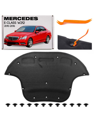 MERCEDES E-CLASS W212 2010-2016 PANNELLO FONOASSORBENTE COFANO A2126820126 (Cod. AP-46545_A4x4)