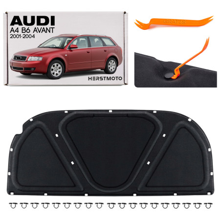 AUDI A4 B6 AVANT 2001-2004 PANNELLO FONOASSORBENTE COFANO 8E0863825AF (Cod. AP-46556_A4x4)