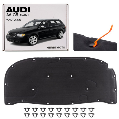 AUDI A6 C5 AVANT 1997-2005 PANNELLO FONOASSORBENTE COFANO 4B0863825AC (Cod. AP-46559_A4x4)