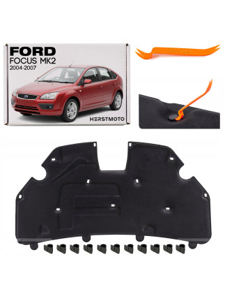 FORD FOCUS MK2 II 2004-2007 HATCHBACK PRE-RESTYLING PANNELLO FONOASSORBENTE COFANO 1495860 (Cod. AP-