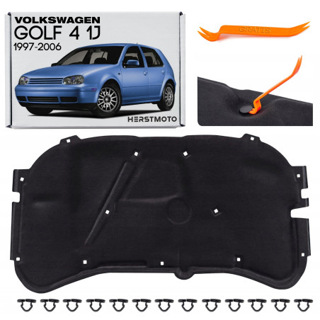 VOLKSWAGEN GOLF 4 IV 1J 1997-2006 PANNELLO FONOASSORBENTE COFANO 1J0863835E (Cod. AP-46567_A4x4)