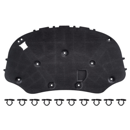 VOLKSWAGEN PASSAT B6 3C berlina 2005-2010 PANNELLO FONOASSORBENTE COFANO 3C0863831B (Cod. AP-46570_A
