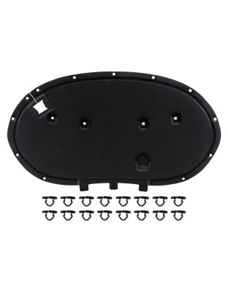 VW PASSAT B7 2010-2014 PANNELLO FONOASSORBENTE COFANO 3AA863831+ CLIP NUOVO (Cod. AP-46571_A4x4)