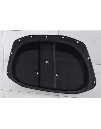 SKODA OCTAVIA II 2 1Z 2004-2012 PANNELLO FONOASSORBENTE COFANO KIT + CLIP NUOVO CON CLIP 1Z0863831A 