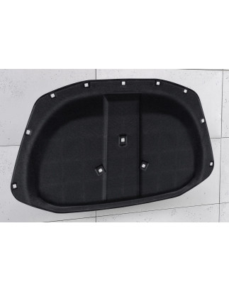SKODA OCTAVIA II 2 1Z 2004-2012 PANNELLO FONOASSORBENTE COFANO KIT + CLIP NUOVO CON CLIP 1Z0863831A 