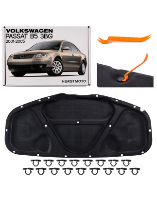 VOLKSWAGEN PASSAT B5 3BG 2001-2005 RESTYLING PANNELLO FONOASSORBENTE COFANO 3B0863835K (Cod. AP-4657