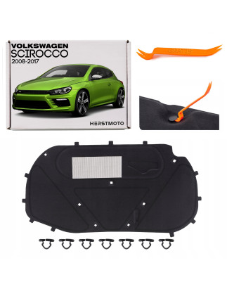 VOLKSWAGEN SCIROCCO 2008-2017 PANNELLO FONOASSORBENTE COFANO 1K8863831 (Cod. AP-46579_A4x4)
