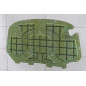 SKODA SUPERB II B6 2008-2013 PRE-RESTYLING PANNELLO FONOASSORBENTE COFANO 3T0863831 (Cod. AP-46580_A