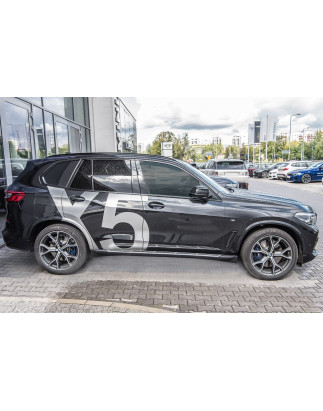 BMW X5 G05 2018+ PEDANE LATERALI SOTTOPORTA (Cod. AP-46599_A4x4)