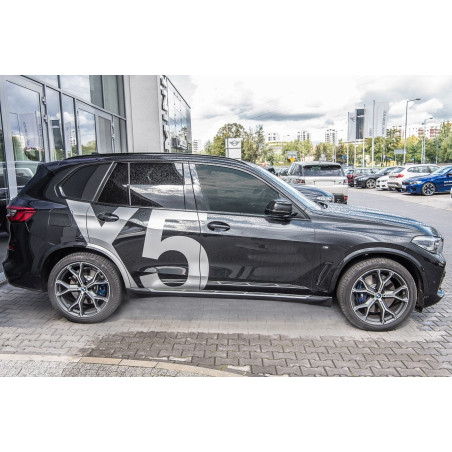 BMW X5 G05 2018+ PEDANE LATERALI SOTTOPORTA (Cod. AP-46599_A4x4)