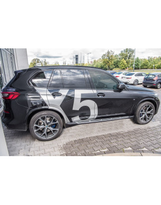 BMW X5 G05 2018+ PEDANE LATERALI SOTTOPORTA (Cod. AP-46599_A4x4)