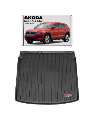 SKODA KODIAQ NS7 2016-2024 VERSIONE 5-AUTOVETTURA TAPPETINO BAGAGLIAIO (Cod. AP-46601_A4x4)
