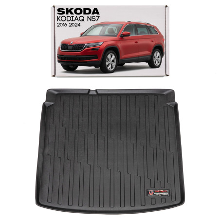 SKODA KODIAQ NS7 2016-2024 VERSIONE 5-AUTOVETTURA TAPPETINO BAGAGLIAIO (Cod. AP-46601_A4x4)