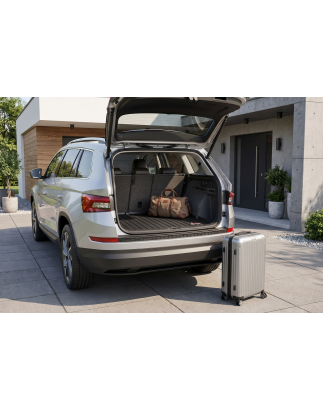 SKODA KODIAQ NS7 2016-2024 VERSIONE 5-AUTOVETTURA TAPPETINO BAGAGLIAIO (Cod. AP-46601_A4x4)