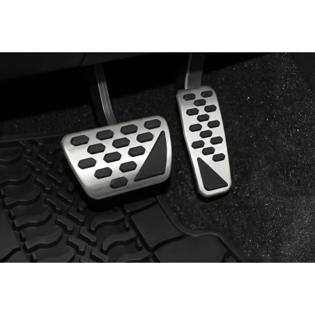 JEEP WRANGLER JL 2018+ COPRIPEDALI CAMBIO AUTOMATICO PER PEDALI (Cod. AP-46640_A4x4)