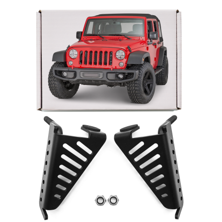 JEEP WRANGLER JK 2007-2018 POGGIAPIEDI GUIDA E PASSEGGERO (Cod. AP-46661_A4x4)