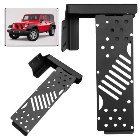 JEEP WRANGLER JK 2007-2018 POGGIAPIEDI (Cod. AP-46665_A4x4)