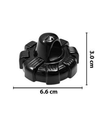 JEEP WRANGLER JK JL PROTEZIONE BASE ANTENNA (Cod. AP-46668_A4x4)