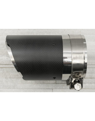TERMINALE DI SCARICO 3,5" 86-91 MM CARBON (Cod. AP-B780-6684B_A4x4)