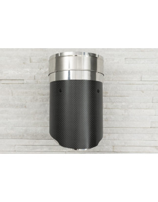TERMINALE DI SCARICO 3,5" 86-91 MM CARBON (Cod. AP-B780-6684B_A4x4)