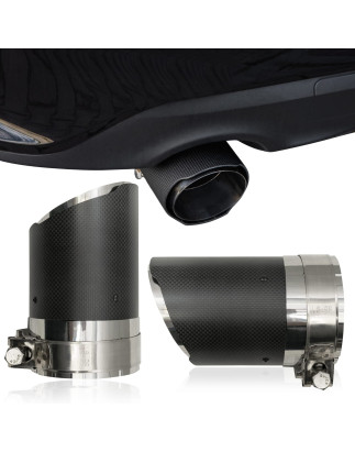 TERMINALE DI SCARICO 3,5" 86-91 MM CARBON (Cod. AP-B780-6684B_A4x4)