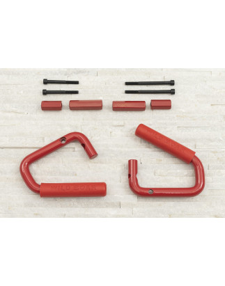 JEEP WRANGLER JK 2007-2018 SUPPORTI OFF ROAD ROSSI KIT (Cod. AP-46861_A4x4)