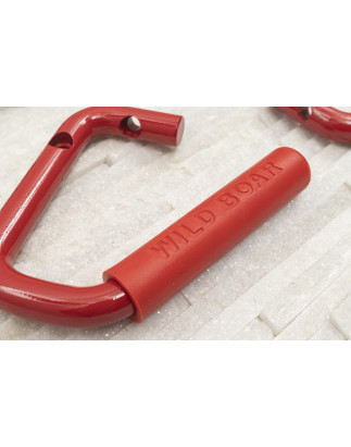 JEEP WRANGLER JK 2007-2018 SUPPORTI OFF ROAD ROSSI KIT (Cod. AP-46861_A4x4)