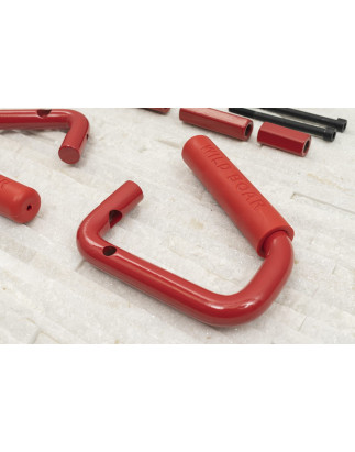JEEP WRANGLER JK 2007-2018 SUPPORTI OFF ROAD ROSSI KIT (Cod. AP-46861_A4x4)