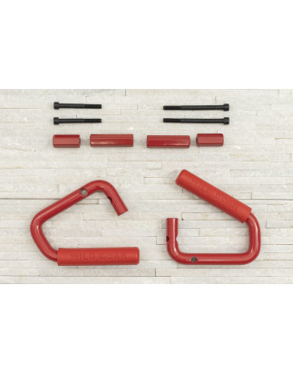 JEEP WRANGLER JK 2007-2018 SUPPORTI OFF ROAD ROSSI KIT (Cod. AP-46861_A4x4)