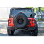 JEEP WRANGLER JL 2018+ RINFORZATI SUPPORTO RUOTA DI SCORTA + KIT DISTANZIALE (Cod. AP-46862_A4x4)
