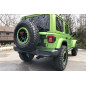 JEEP WRANGLER JL 2018+ RINFORZATI SUPPORTO RUOTA DI SCORTA + KIT DISTANZIALE (Cod. AP-46862_A4x4)