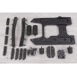 JEEP WRANGLER JL 2018+ RINFORZATI SUPPORTO RUOTA DI SCORTA + KIT DISTANZIALE (Cod. AP-46862_A4x4)