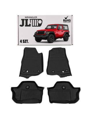 JEEP WRANGLER JL 2 PORTE 2018+ TAPPETINI AUTO 82215202AD (Cod. AP-47529_A4x4)