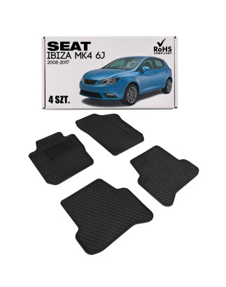 SEAT IBIZA MK4 6J 2008-2017 TAPPETINI AUTO (Cod. AP-47535_A4x4)