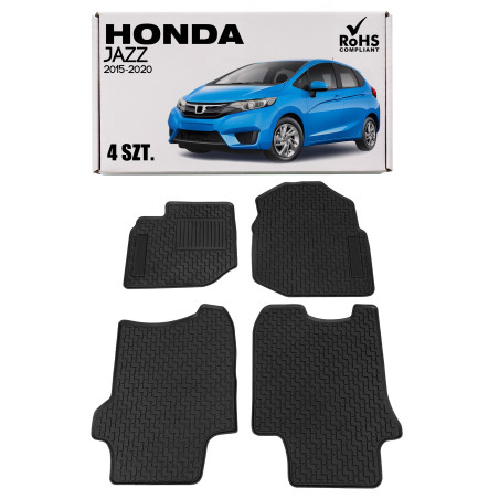 HONDA JAZZ IV 2015-2020 TAPPETINI AUTO (Cod. AP-47536_A4x4)