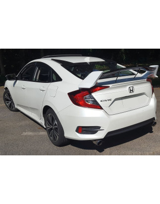 HONDA CIVIC X 2016+ berlina SPORT SPOILER (Cod. AP-47737_A4x4)