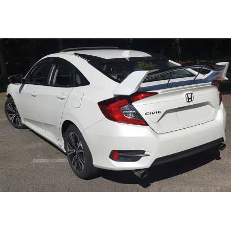 HONDA CIVIC X 2016+ berlina SPORT SPOILER (Cod. AP-47737_A4x4)