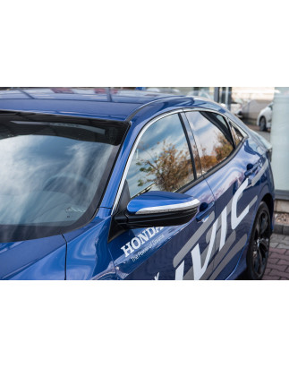 HONDA CIVIC X 2016-2021 DECORATIVE MODANATURE SPECCHIETTI CROMATO (Cod. AP-47751_A4x4)