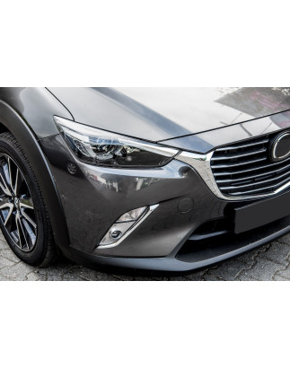MAZDA CX-3 DK 2015-2021 MODANATURE ANTERIORI FENDINEBBIA (Cod. AP-47758_A4x4)
