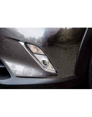 MAZDA CX-3 DK 2015-2021 MODANATURE ANTERIORI FENDINEBBIA (Cod. AP-47758_A4x4)
