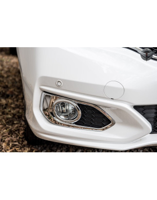 HONDA JAZZ IV 2015-2020 PROTEZIONI FENDINEBBIA ANTERIORE (Cod. AP-47762_A4x4)