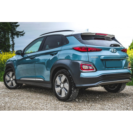 HYUNDAI KONA 2017-2020 PRE-RESTYLING VERSIONE ELETTRICA RIVESTIMENTI LUCI FENDINEBBIA POSTERIORE (Co