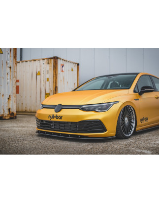 SPLITTER ANTERIORE V.1 Volkswagen Golf  / Variant Mk8 (Cod. M-VW-GO-8-FD1G)