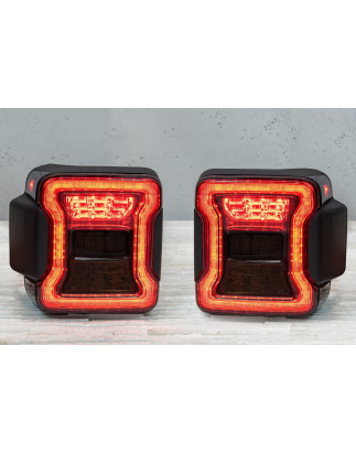 JEEP WRANGLER JL 2018+ FANALI POSTERIORI LED VERSIONE EUROPEA (Cod. AP-47853_A4x4)