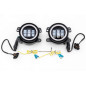 JEEP WRANGLER JK 2007-2018 FARI ANTERIORI FENDINEBBIA 4'' LED 30W 1500 LUMEN (Cod. AP-47855_A4x4)