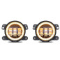 JEEP WRANGLER JK 2007-2018 FARI ANTERIORI FENDINEBBIA 4'' LED 30W 1500 LUMEN (Cod. AP-47855_A4x4)